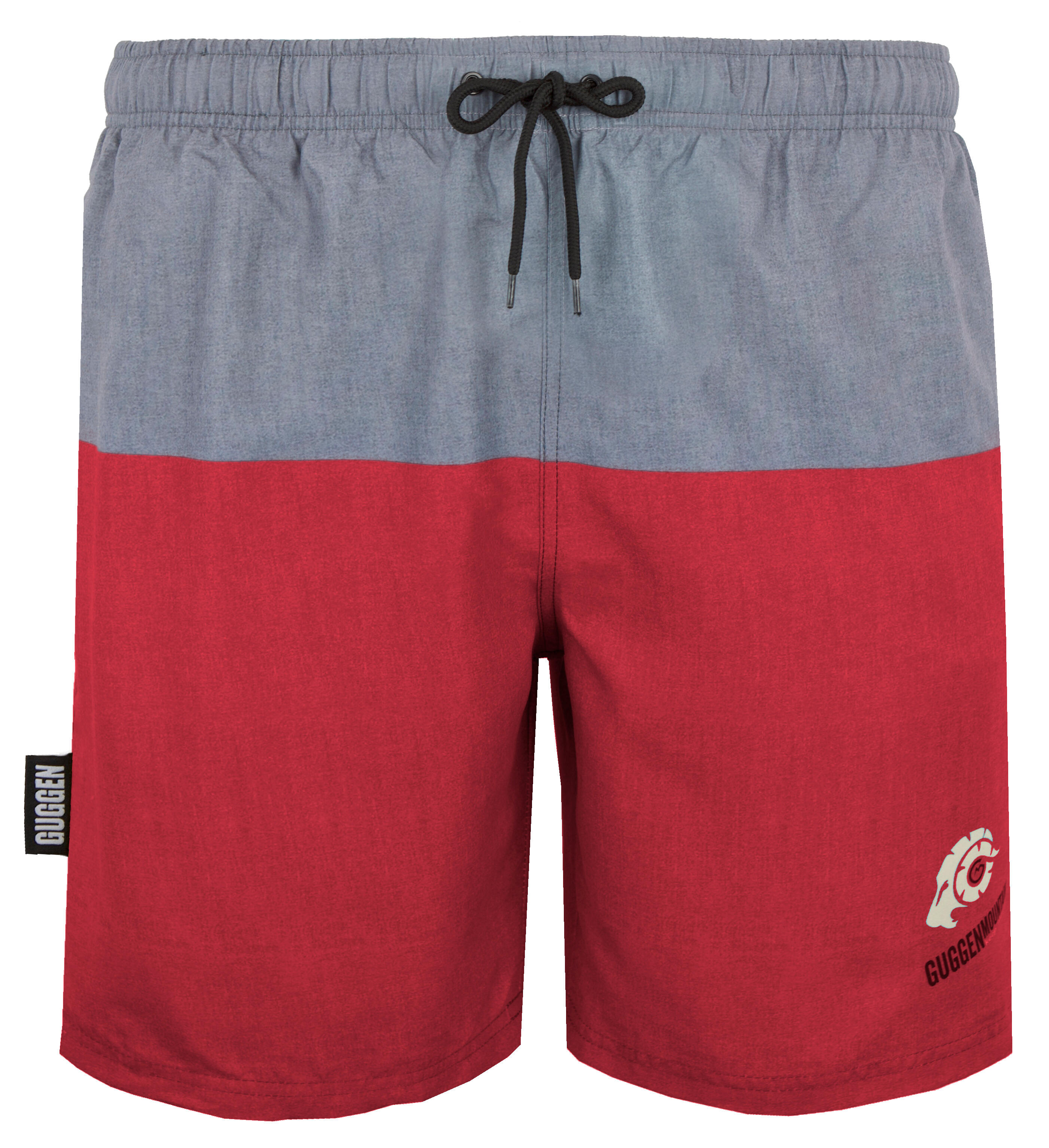 GUGGEN MOUNTAIN ZM1606 Herren Badehose im Streifenmuster Streifen