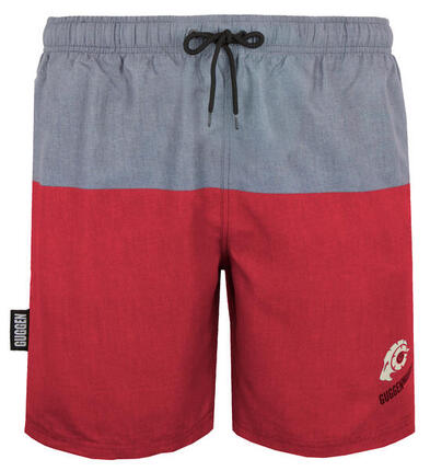 GUGGEN MOUNTAIN 1606 Boardshort Short Maillot de bain homme à rayures