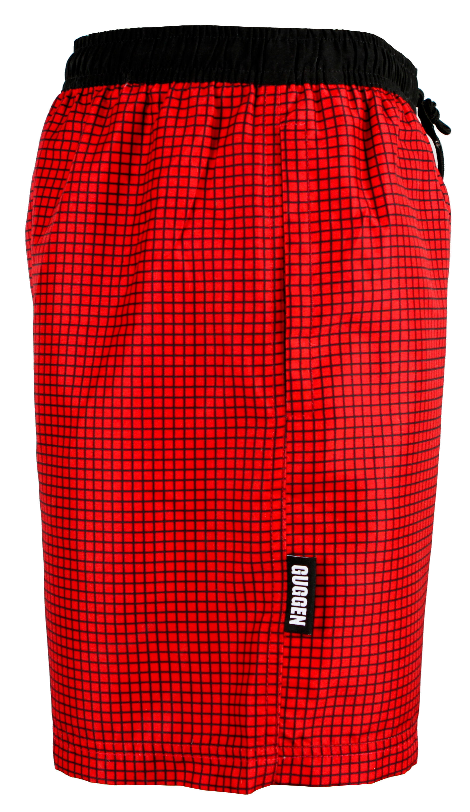 GUGGEN MOUNTAIN Style 6 Boardshort Short Maillot de bain homme à carreaux 4/7