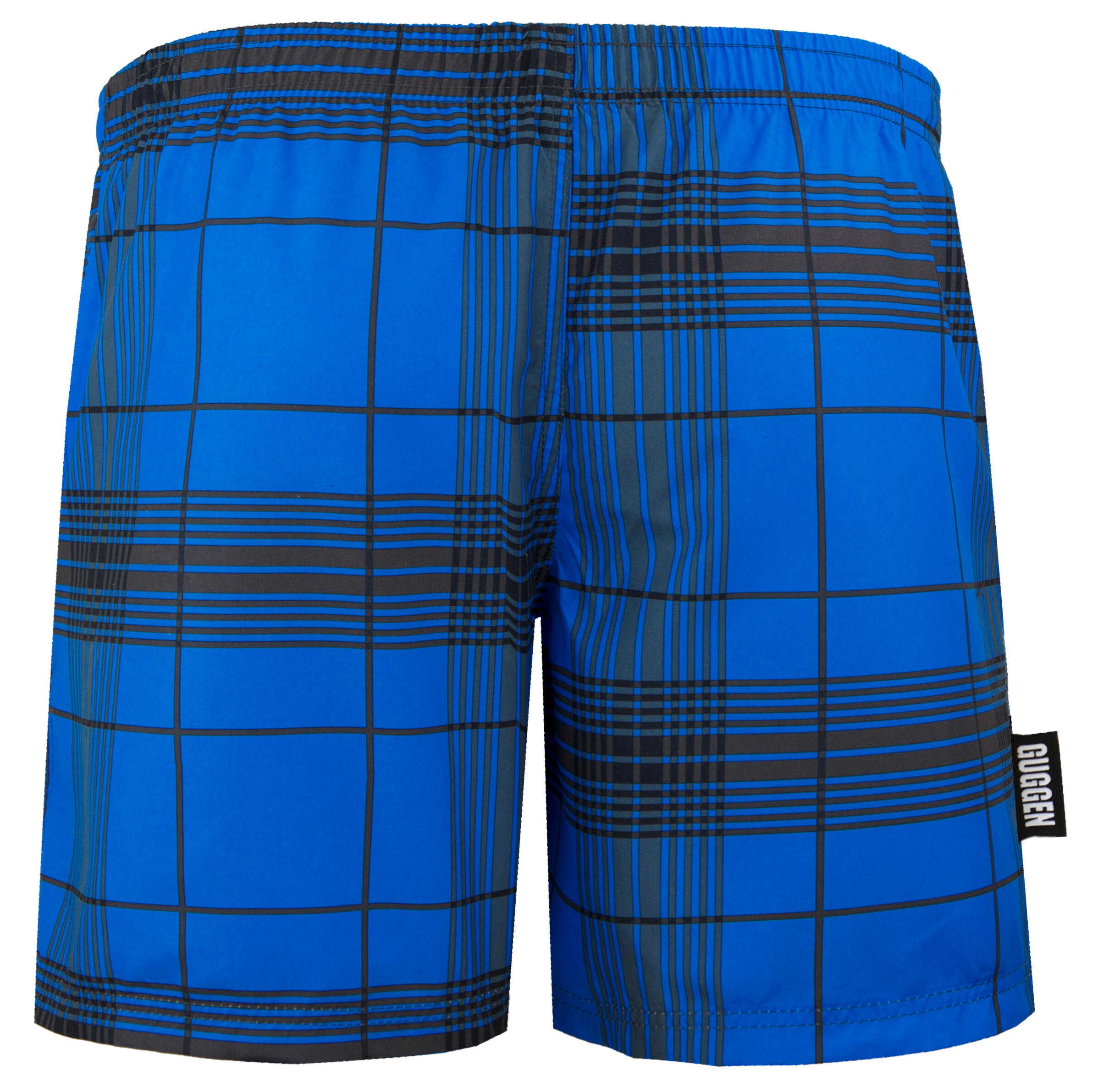 GUGGEN MOUNTAIN Style 4 Boardshort Short Maillot de bain homme à carreaux 7/7
