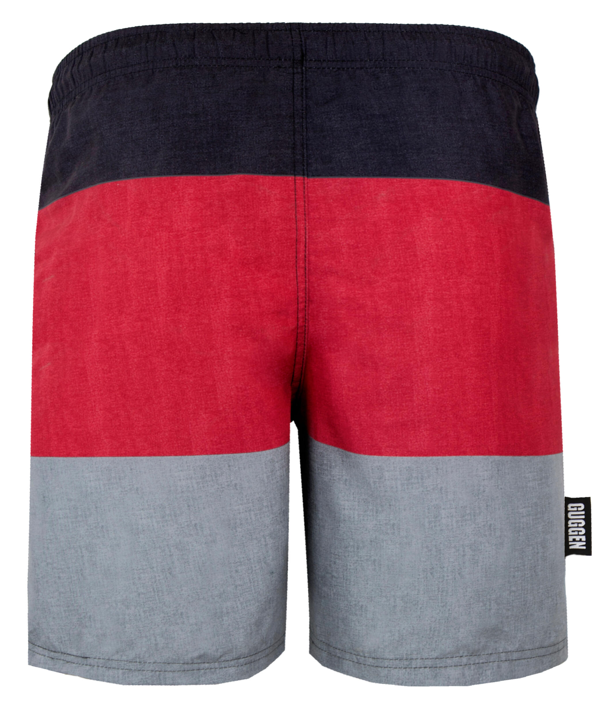 GUGGEN MOUNTAIN 1604 Boardshort Short Maillot de bain homme à rayures 6/8