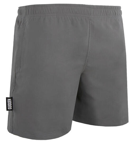 GUGGEN MOUNTAIN Style 2 Boardshort Short Maillot de bain homme Noir Gris Bleu