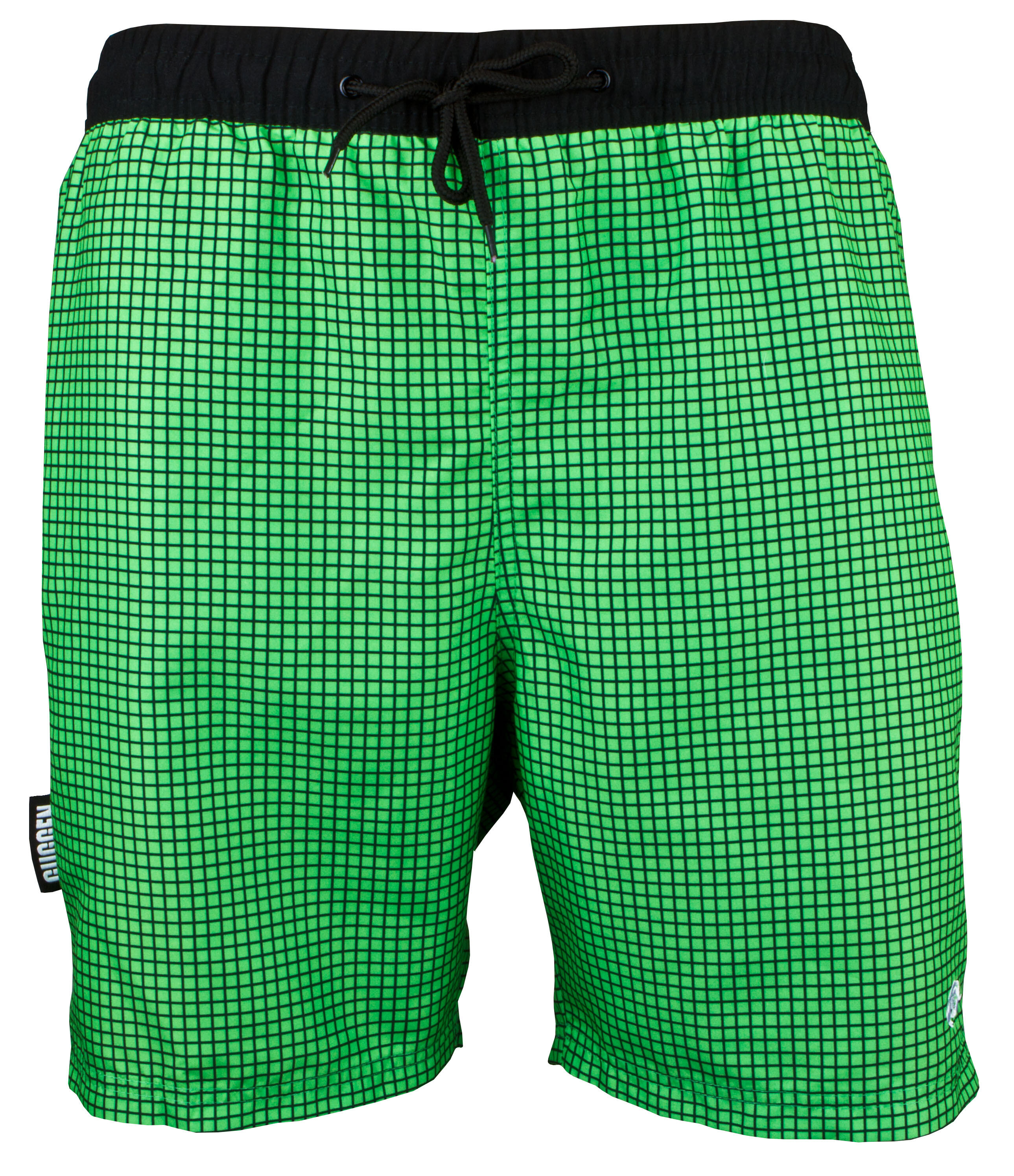 GUGGEN MOUNTAIN Style 6 Boardshort Short Maillot de bain homme à carreaux 4/7