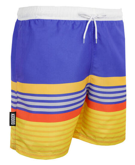 GUGGEN MOUNTAIN YSB596 Boardshort Short Maillot de bain homme avec motif