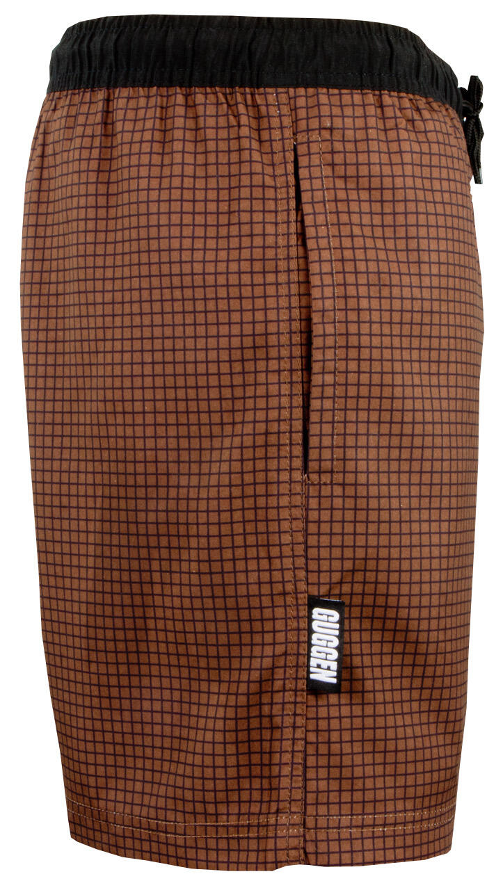 GUGGEN MOUNTAIN Style 6 Herenzwembroek geruit 3/7