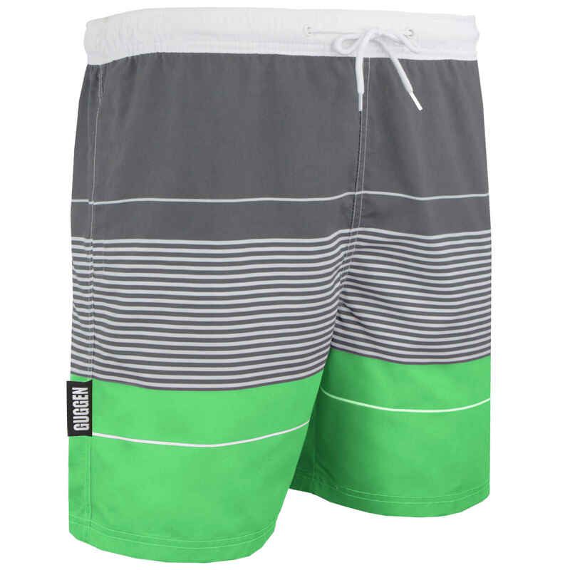 GUGGEN MOUNTAIN Style ZMB 880 Herren Badehose gestreift *High Quality Print*