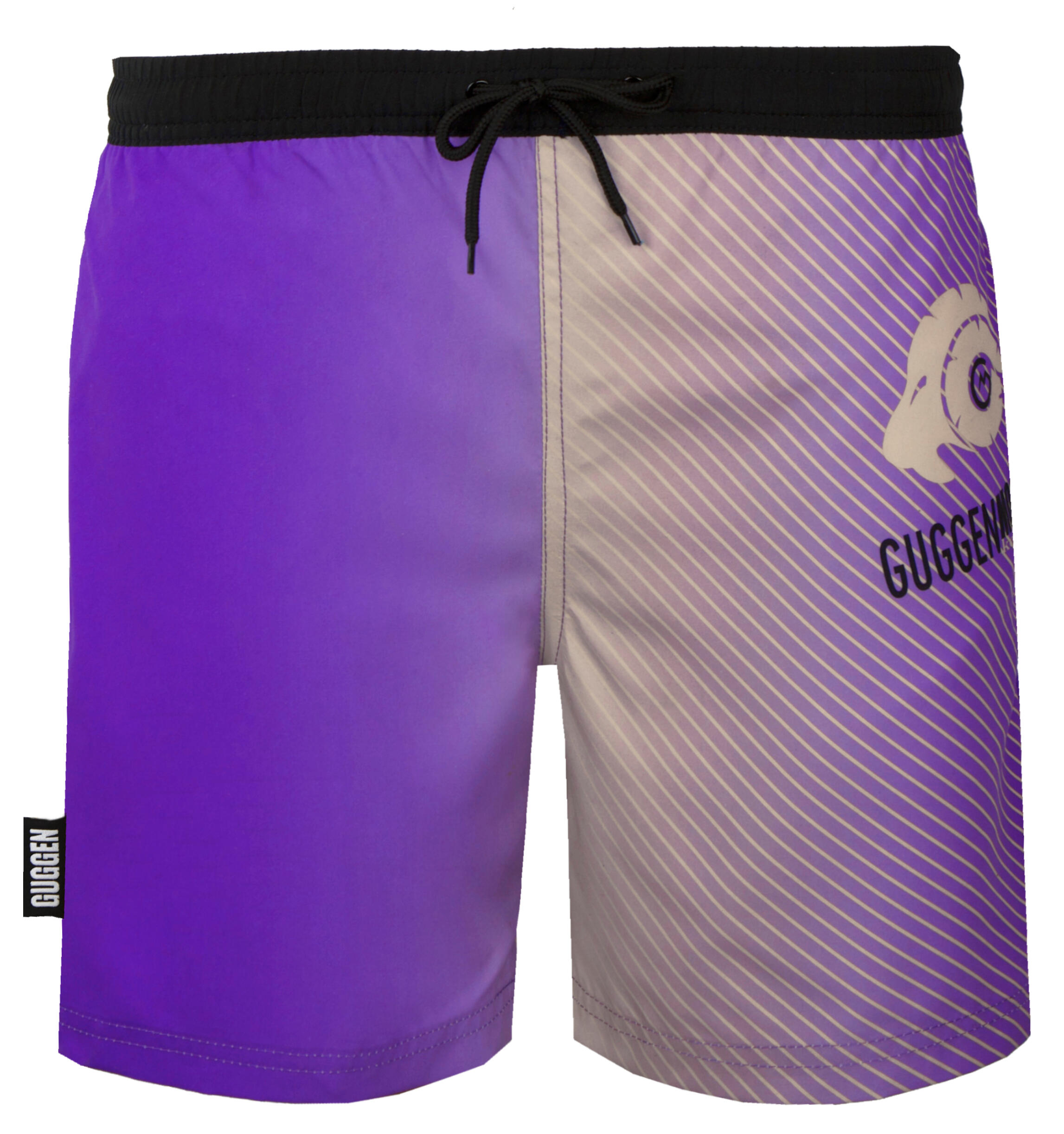 GUGGEN MOUNTAIN B13 Boardshort Short Maillot de bain homme avec motif 5/6