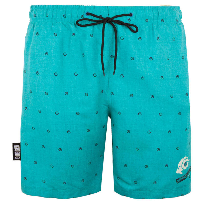 GUGGEN MOUNTAIN ZM1605 Herren Badehose im GUGGEN Logo Style