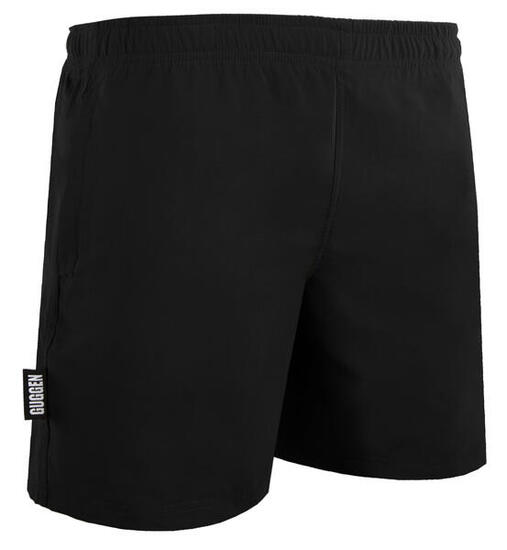 GUGGEN MOUNTAIN Style 2 Boardshort Short Maillot de bain homme Noir Gris Bleu