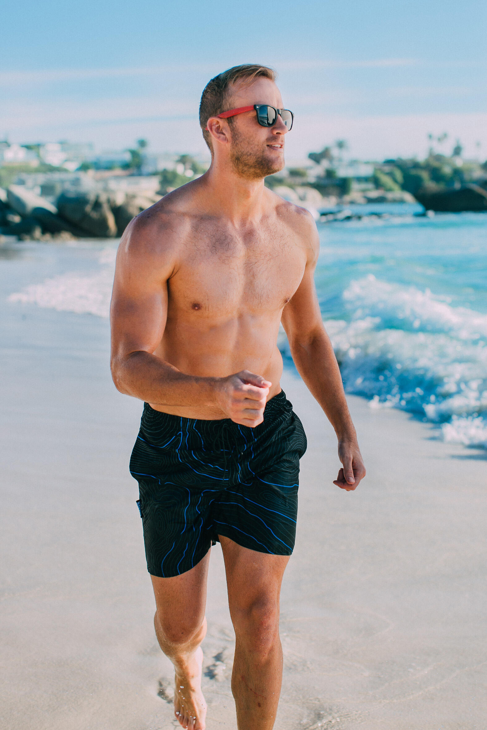 GUGGEN MOUNTAIN 2335 Boardshort Short Maillot de bain pour homme 2/7
