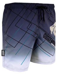GUGGEN MOUNTAIN B2 Boardshort Short Maillot de bain homme avec motif