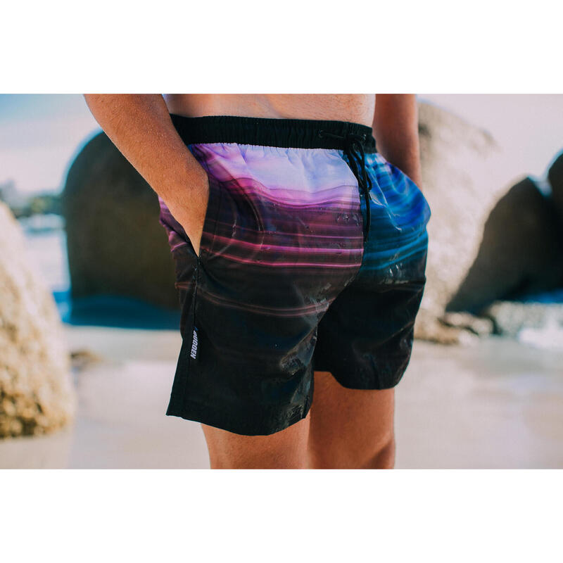 Șort bărbați cu dungi blurred dungi boardshort 2535