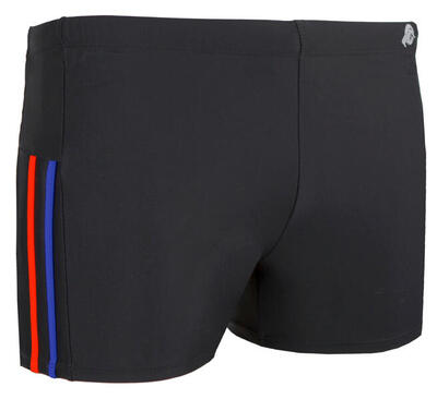 Costume da bagno - nuoto - uomo - TS 06 - aderente nero/rosso/blu