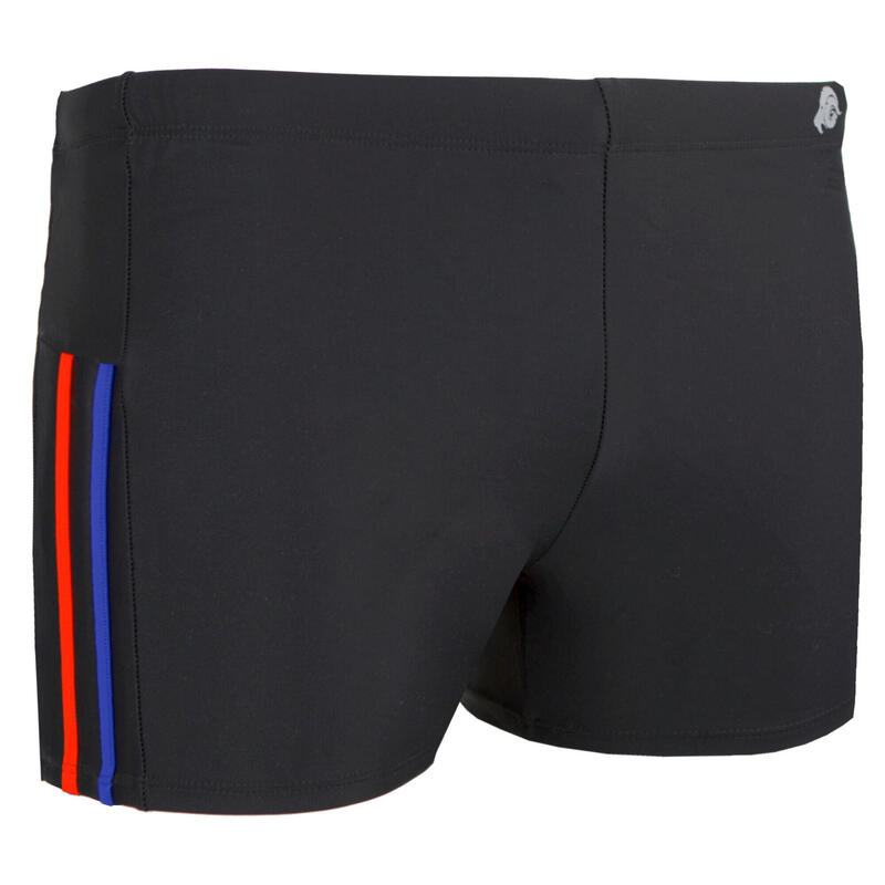 GUGGEN MOUNTAIN TS05-TS06 Herren Badehose eng anliegend gestreift Boxerbadehose