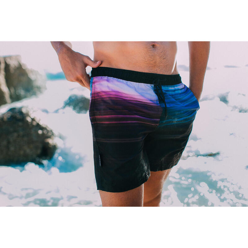 Șort bărbați cu dungi blurred dungi boardshort 2535