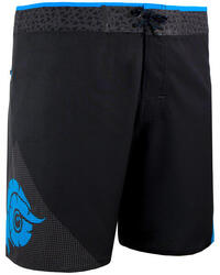 GUGGEN Mountain Boardshort Short Maillot de bain homme avec poche zippée surf