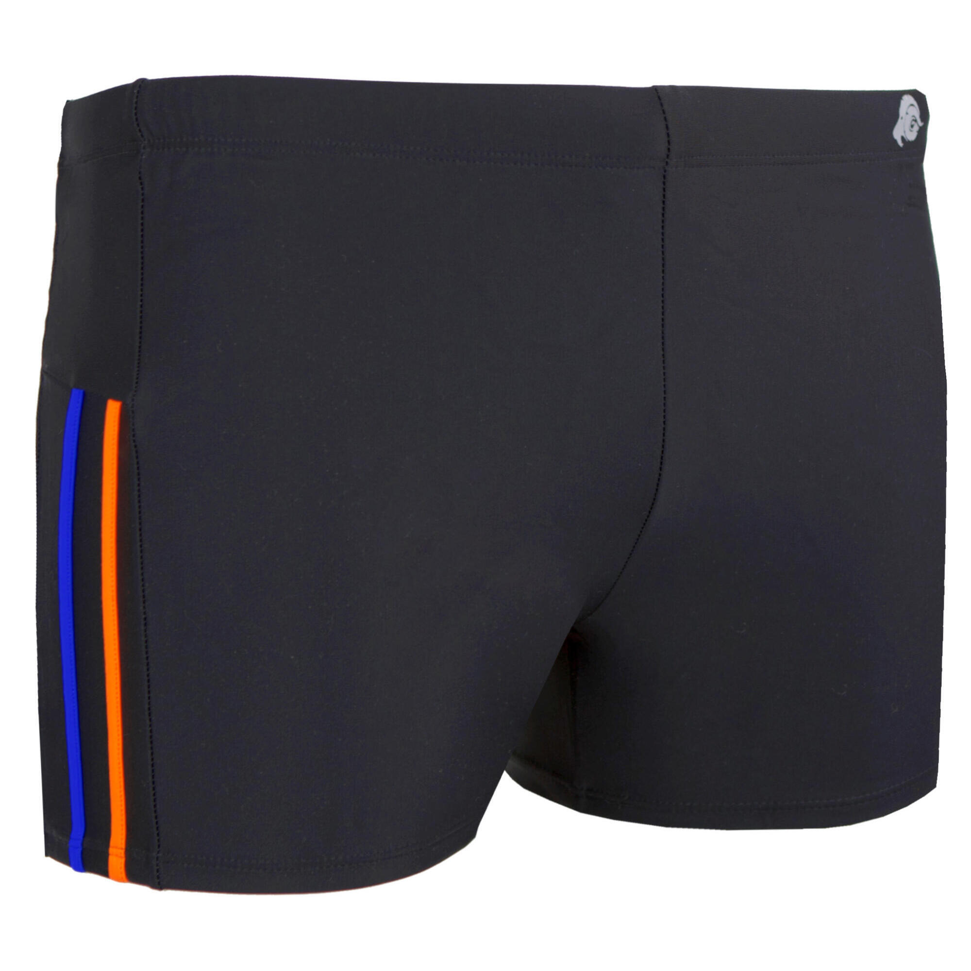 Guggen Mountain - Guggen Mountain Ts05-ts06 Short Maillot De Bain Homme Moulant - Short De Bain - Noir|orange -  2xl - Decathlon