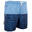 GUGGEN Mountain 1803-1804 Herren Badehose mit Muster Blau Schwarz Gestreift