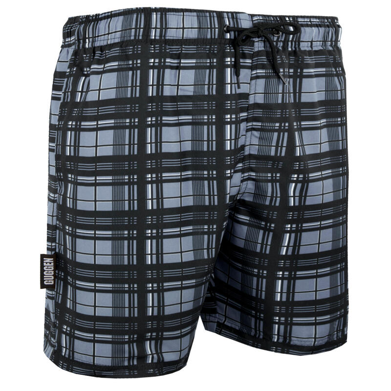 GUGGEN MOUNTAIN 1862 bañador hombre a rayas cuadros boardshorts