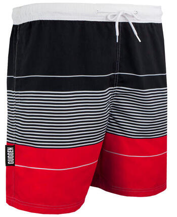 GUGGEN MOUNTAIN Style ZMB 880 Boardshort Short Maillot de bain homme à rayures