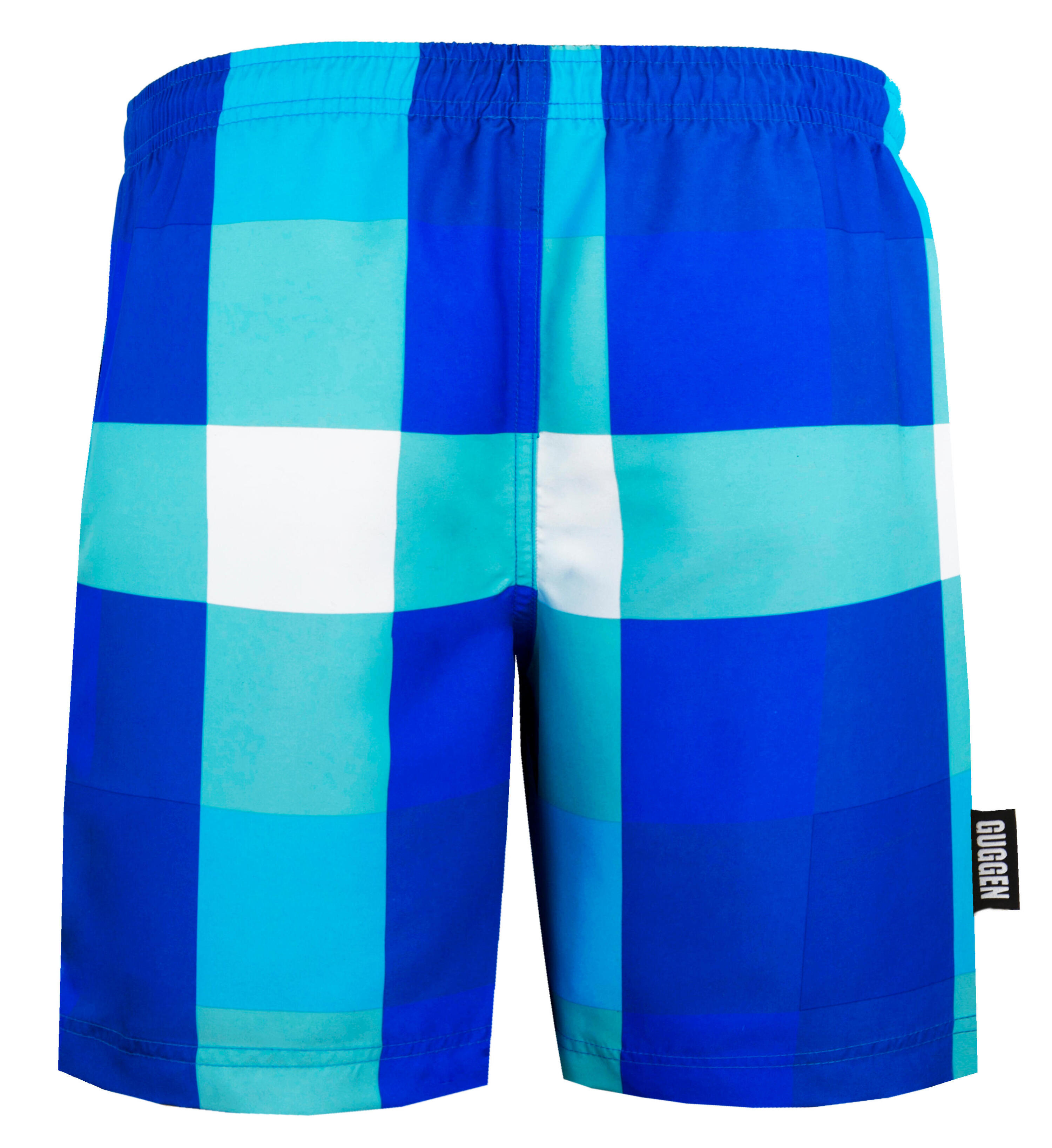 GUGGEN MOUNTAIN 2924 Boardshort Short Maillot de bain homme à carreaux 6/6