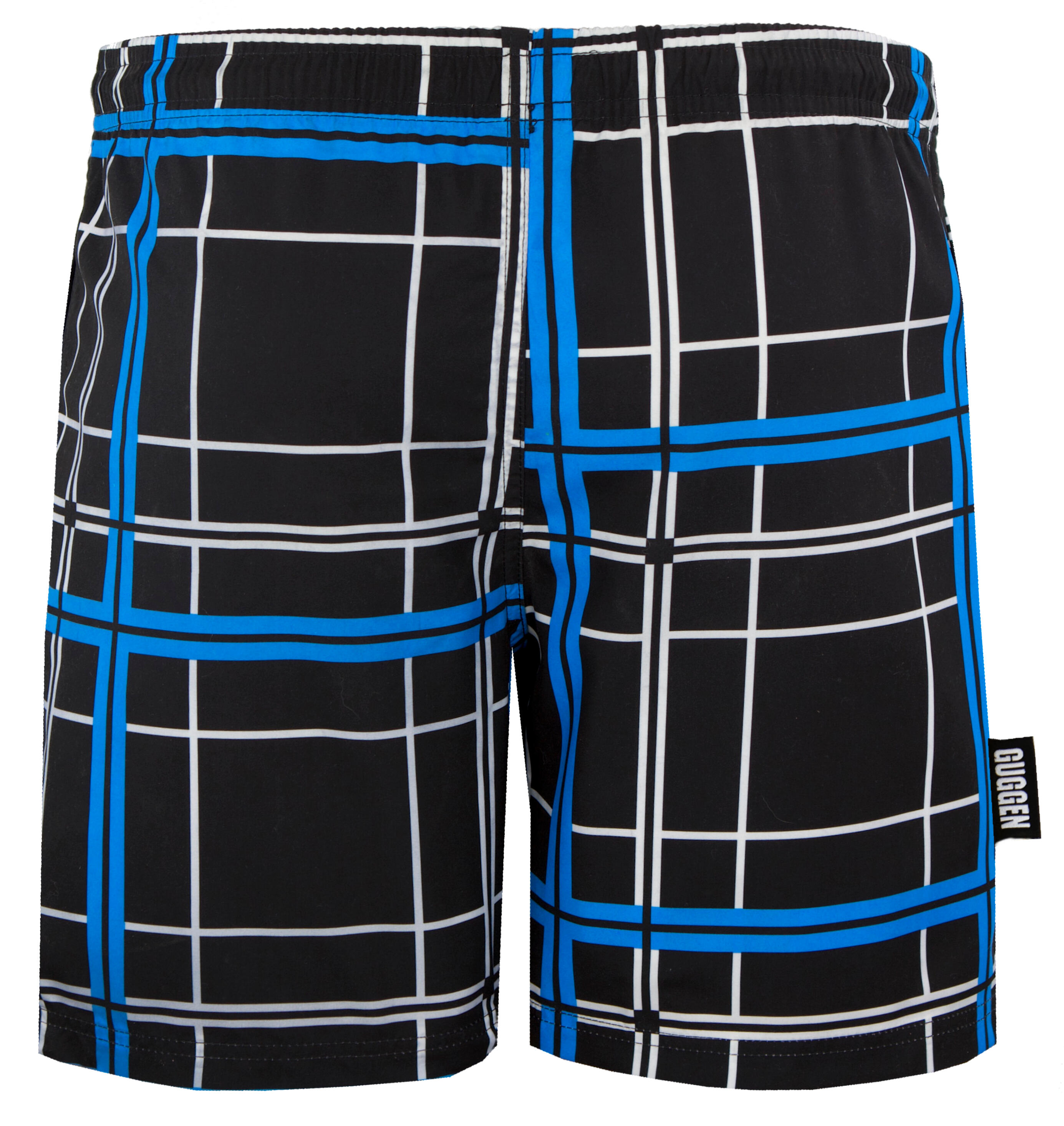 GUGGEN MOUNTAIN 2360 Boardshort Short Maillot de bain homme à carreaux 6/6