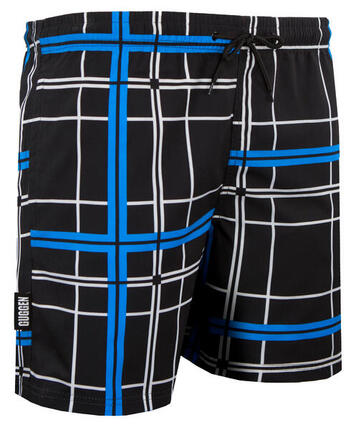 GUGGEN MOUNTAIN 2360 Boardshort Short Maillot de bain homme à carreaux