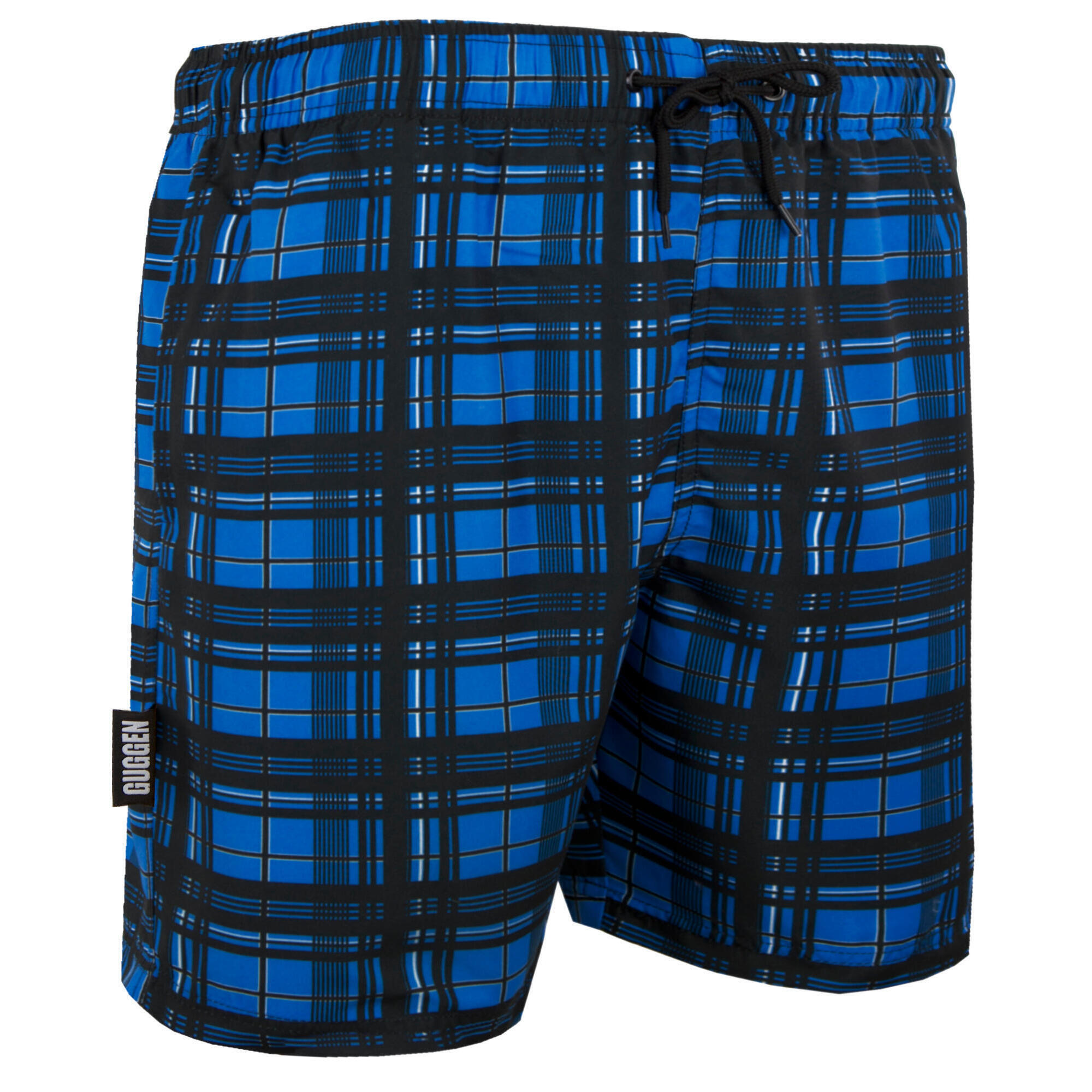 GUGGEN MOUNTAIN GUGGEN MOUNTAIN 1862 Herren Badehose kariert *High Quality Print*