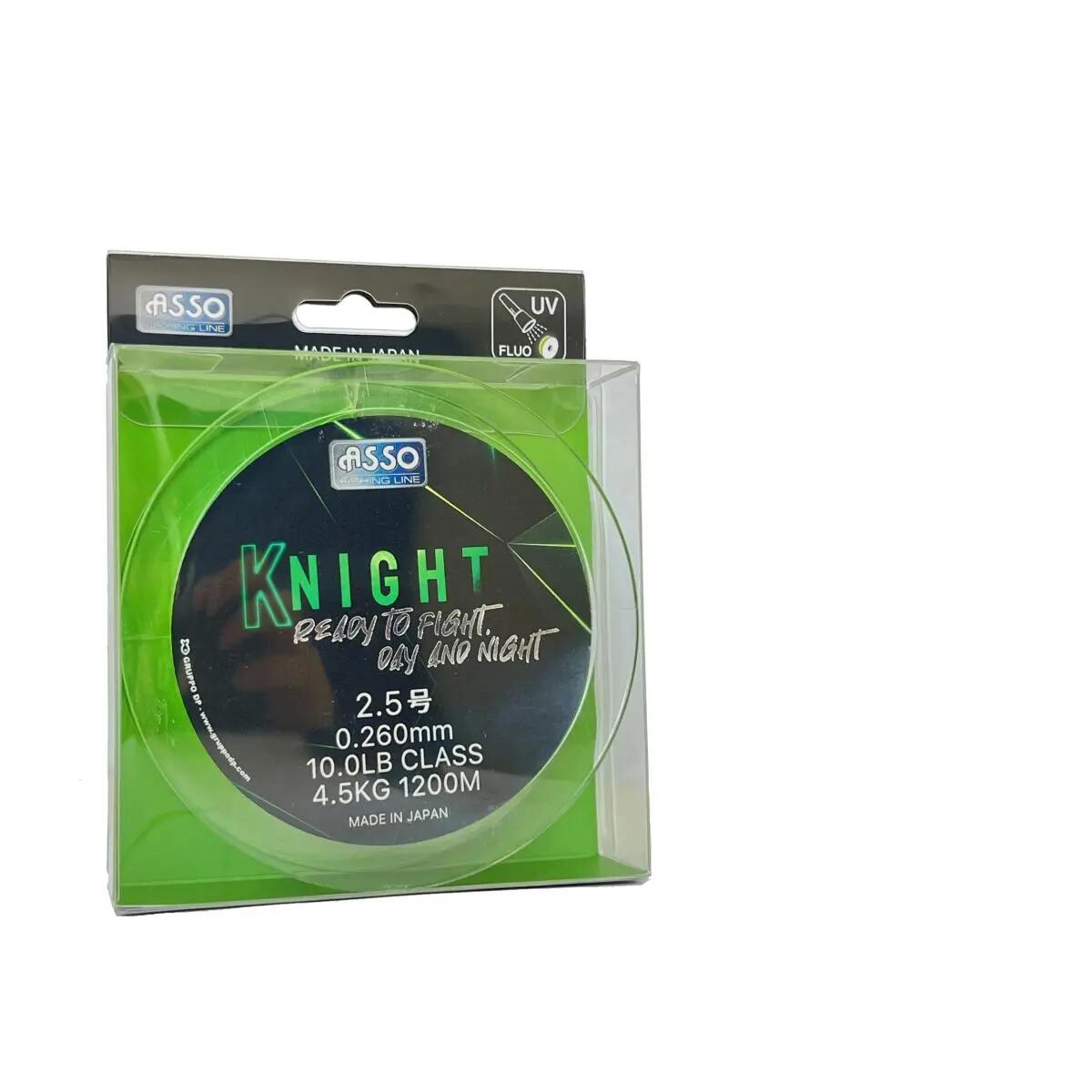 Filo in nylon fluorescente FC Coated Asso Knight  - 1200 mt 2/3