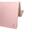 Colchoneta de gimnasia plegable Jeflex de 210 x 100 x 8 cm, color rosa/beige.