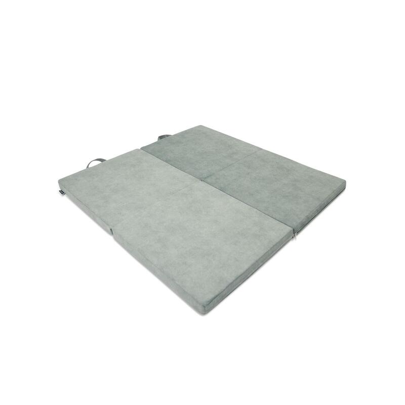 Speelmat Sportmat VELVET DELUXE 120 x 120 x 6 cm groen OEKO-TEX, Jeflex