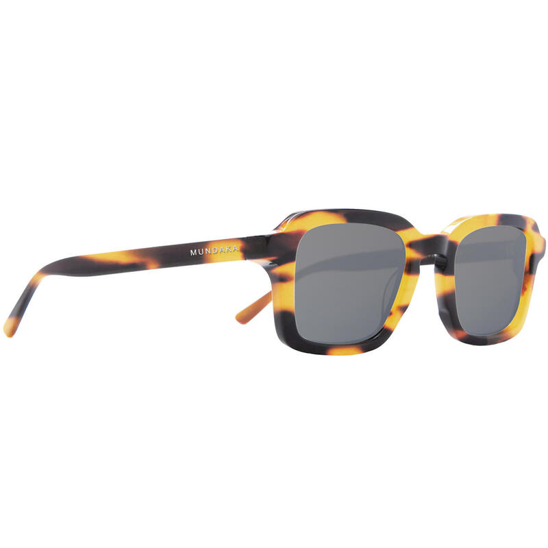 **Lunettes de soleil CANGGU noir et jaune, Polarisés GRIS -cat.3- MUNDAKA**