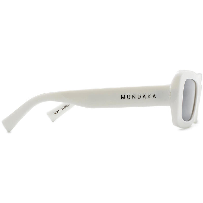 Óculos de sol Moda DREAMLAND branco, Polarizados CINZA - cat.3 – MUNDAKA