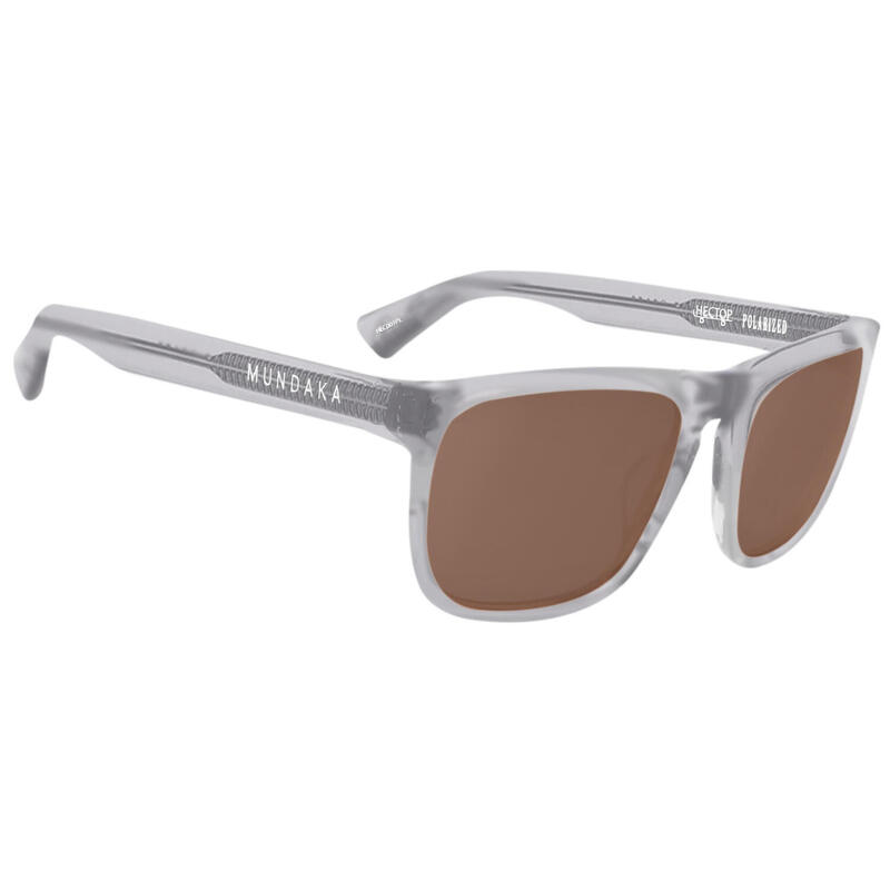 **Lunettes de soleil HECTOP cristal fumé, Polarisés MARRON - cat.3 - MUNDAKA**