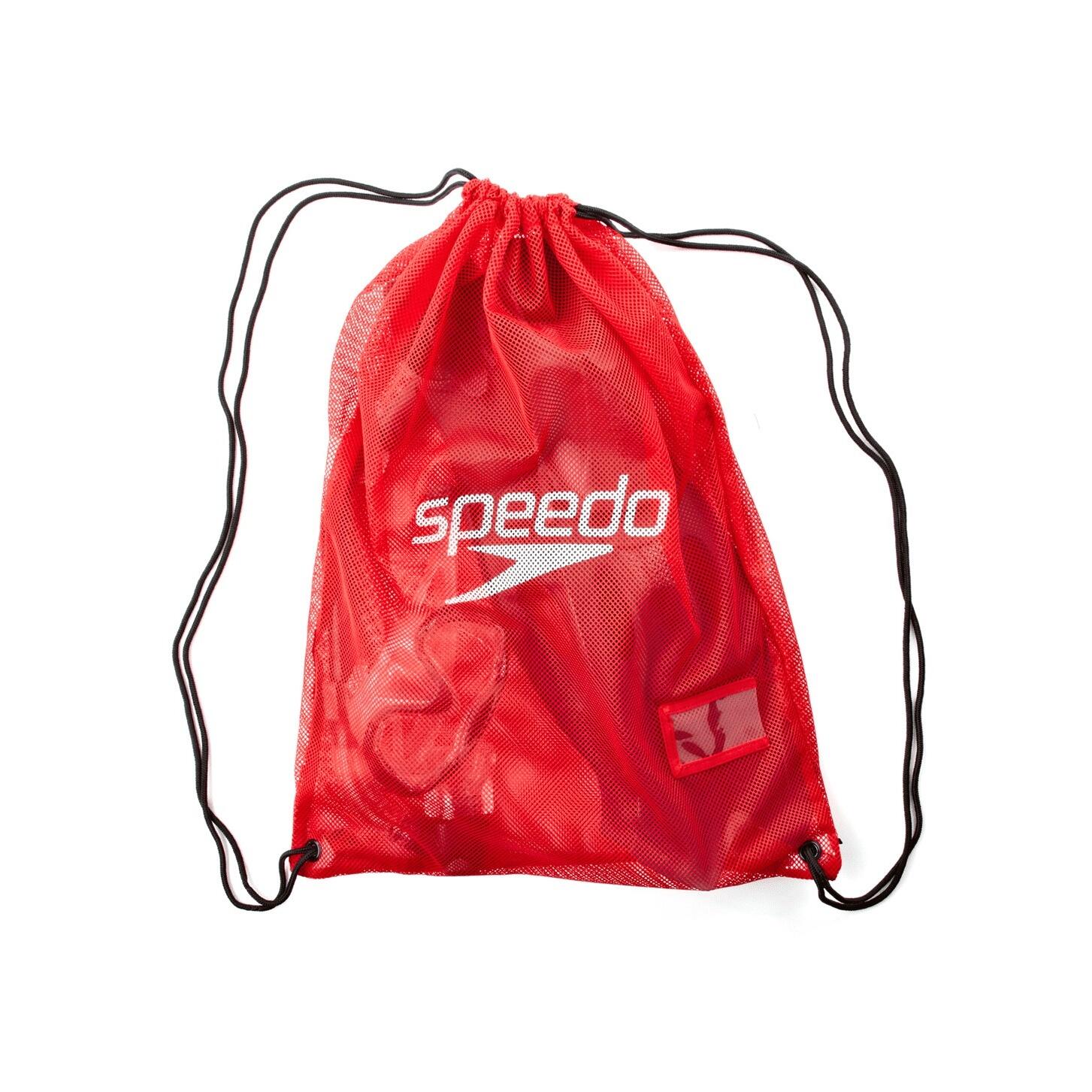 Wet Kit Mesh Drawstring Bag (Red) 3/3