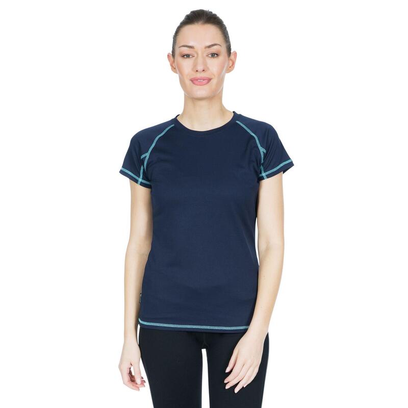 T-Shirt para Desportivo Viktoria Mulher Azul Marinho