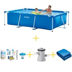Intex Zwembad - Frame Pool - 260 x 160 x 65 cm - Inclusief WAYS
