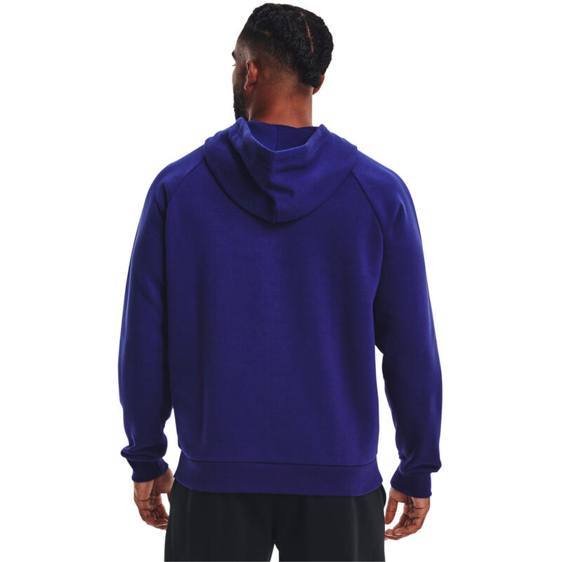 Capot Under Armour UA Rival Fleece FZ Hoodie, Bleu, Hommes