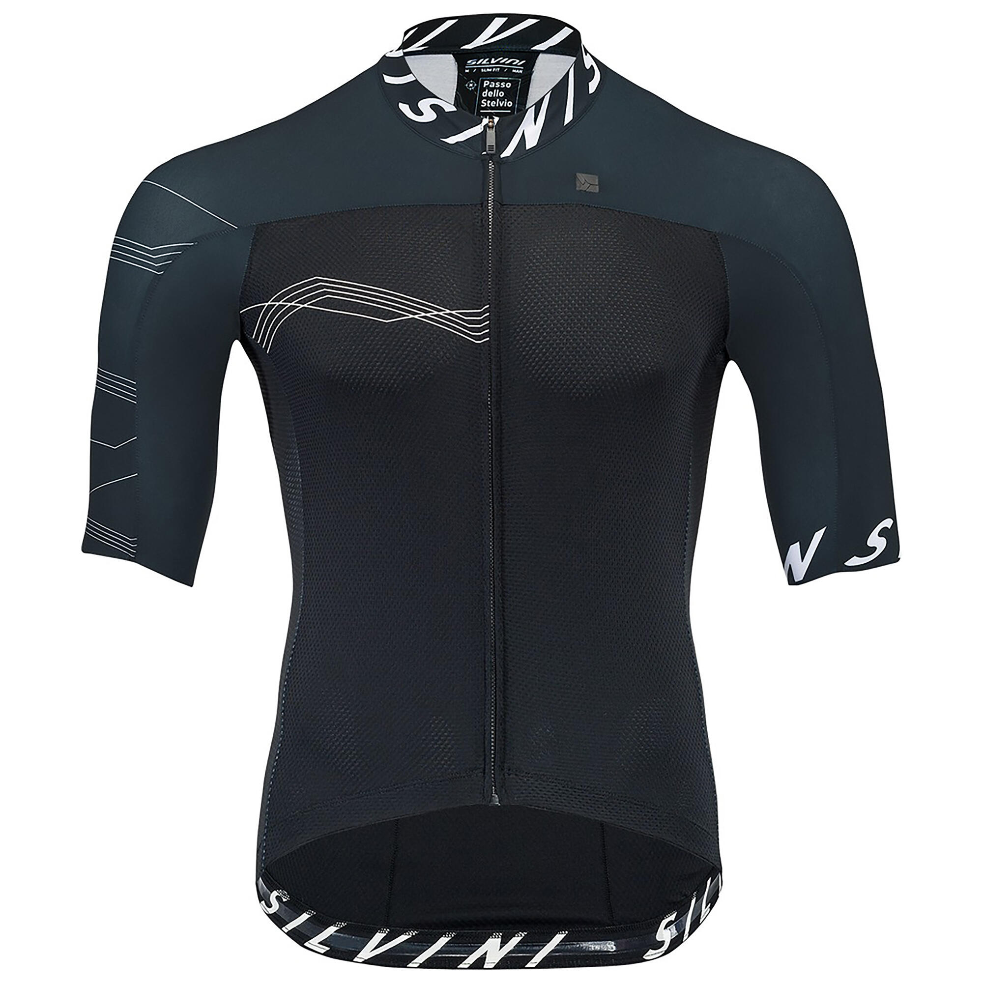 SILVINI Radtrikot Sommer Slim fit kurzarm Herren Stelvio MD1604