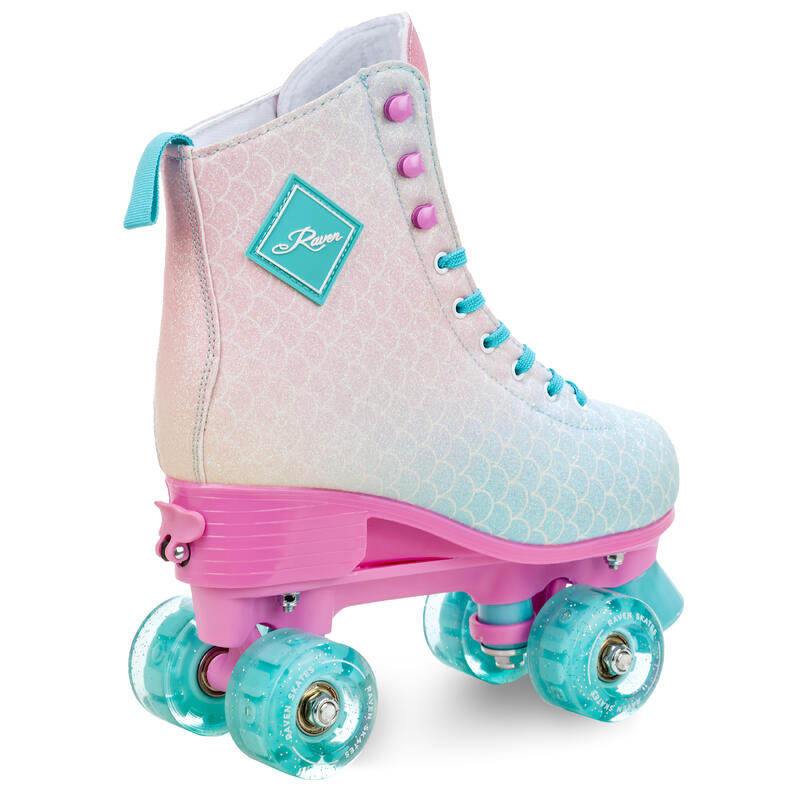 Patins clássicos retro ajustáveis Raven Mides Rodas LED luminosas