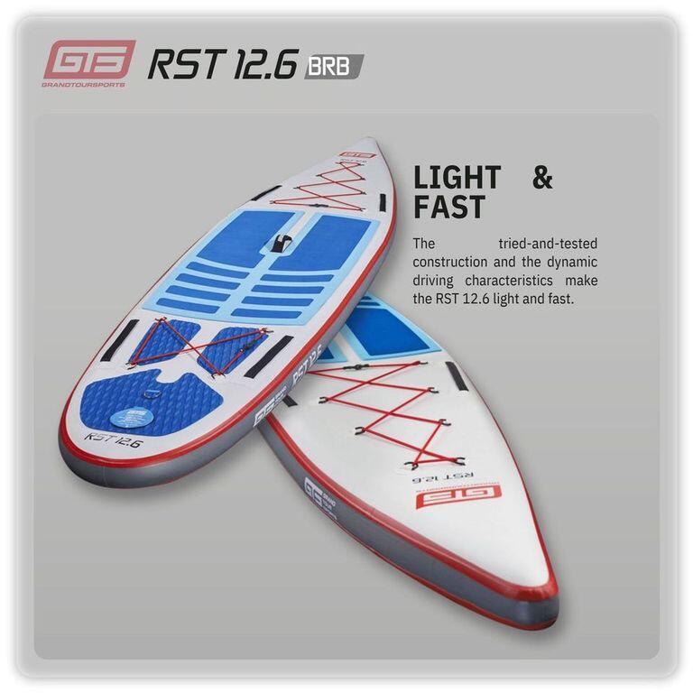 SUP-Board Stand up Paddle aufblasbar "RST  12.6 x 29.5“ BRB Premium Qualität! 6/8
