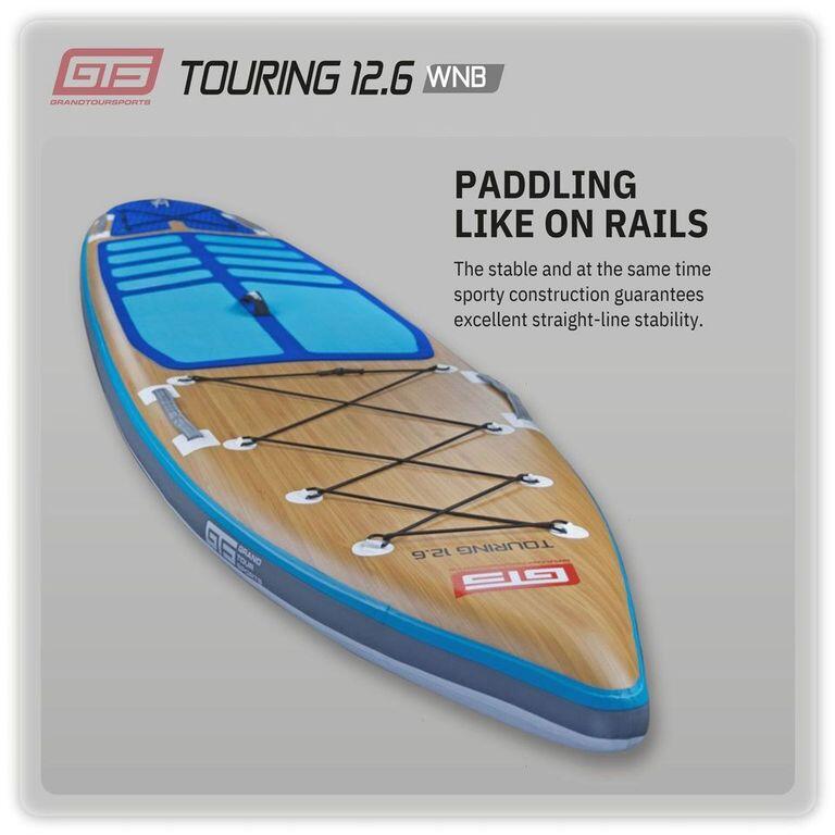 Opblaasbaar SUP-Board Paddle 'TOURING 12.6 x 32.5' Premium Kwaliteit