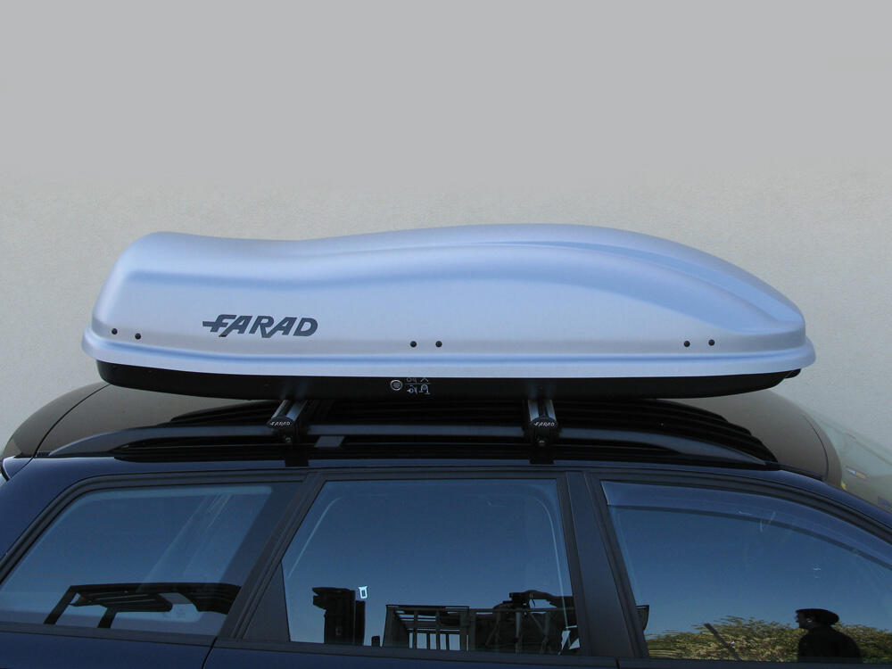 Baú de tejadilho FARAD Marlin 480L cinzento 3/6