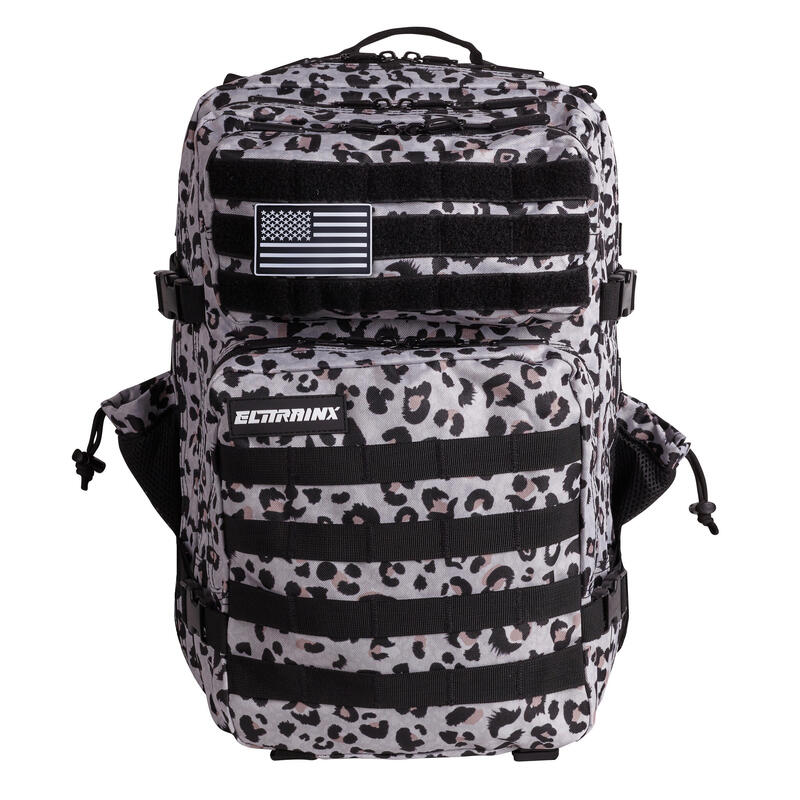 Mochila tática militar ELITRAINX V1 LEOPARDO 45L -Desporto e viagens