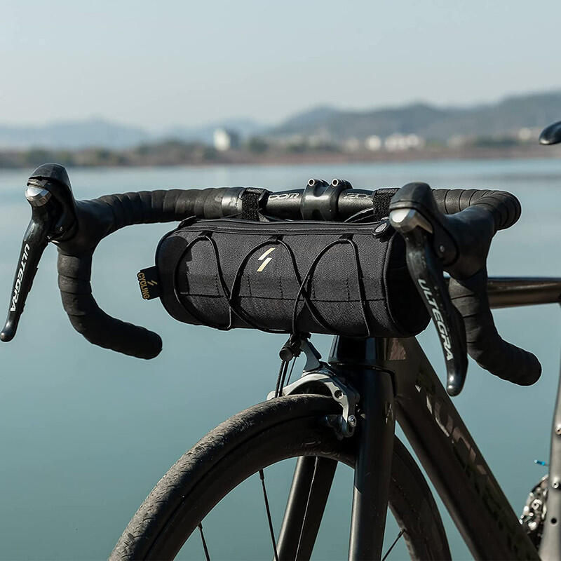 Fiets/MTB/TCB Tas Frame 2,4L Fietsstuurtas Schoudertas Zwart 2/7