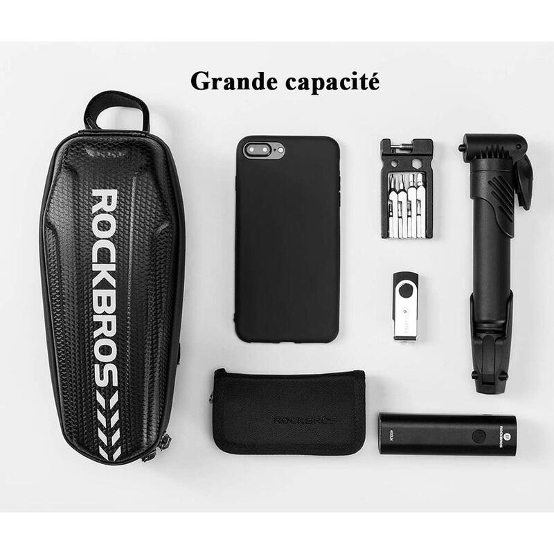 Sacoche De Cadre Vélo Triangulaire - Étanche, Neuf (Sans Marque)