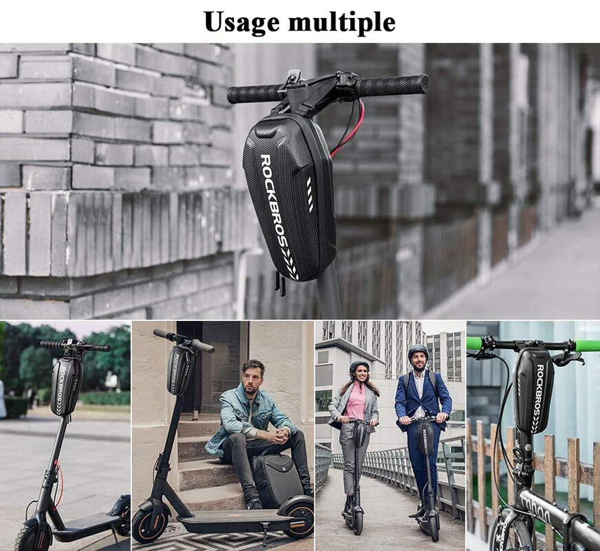 Sac de rangement avant pour scooter électrique, étanche et portable 3L 4/7