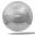 Gymnastikball - Fitness ball - 75 cm - Silber
