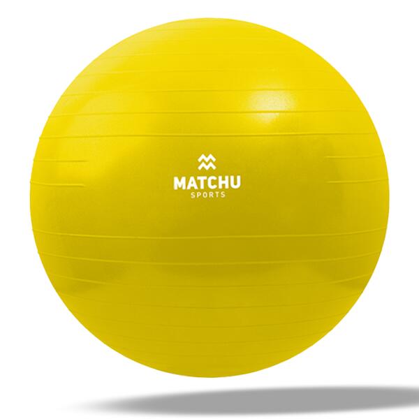 Bola de fitness 45cm - amarela - ø 45cm