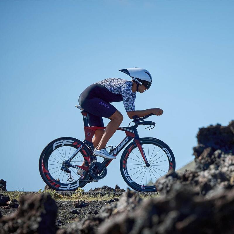 Trisuit ZONE3 Lava cu mânecă scurtă pentru bărbați